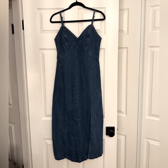 House of Harlow 1960 | Dresses | Denim Midi Dress | Poshmark